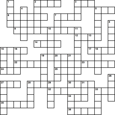 Crossword - Irregular Verbs 3 - Club English @ Summit Language