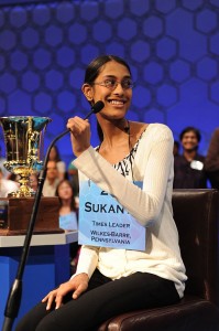 2011 Scripps National Spelling Bee winner Sukanya Roy 