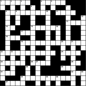 crossword puzzle