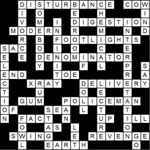 Basic Crossword - solution