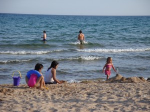 Fun at the beach