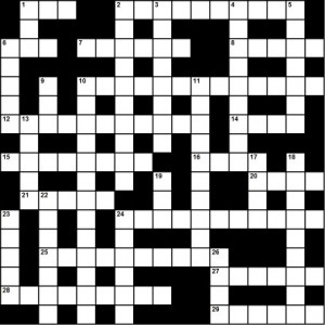 TOEFL Crossword