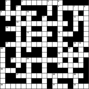 TOEFL Crossword