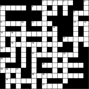 crossword puzzle - irregular verbs