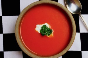 4.  a bowl of soup