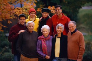 Row 1 (L to R):  Jack, Mary, Sarah, Peter Row 2 (L to R):  James, Susan, Paulette, Mark 