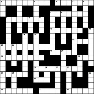 Irregular Verb Crossword