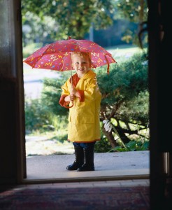 Whose umbrella is that? (Timmy)